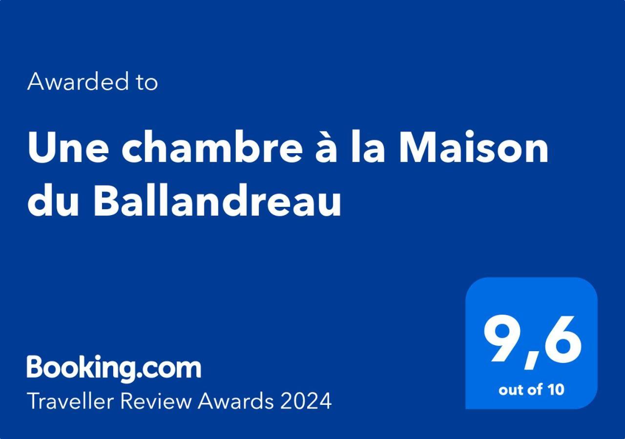 Bed and Breakfast Une Chambre A La Maison Du Ballandreau Monségur Zewnętrze zdjęcie